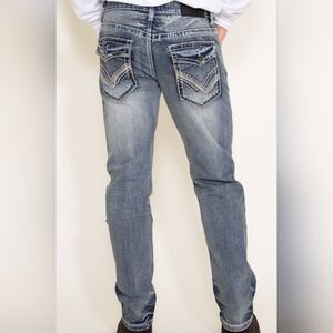 True luck jeans classic‎ stretch style tl21010402  Color Full Blast Size,30x32